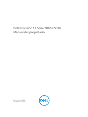 Dell Precision 17 7000 Serie Manual Del Propietário