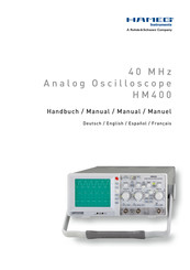 Hameg HM400 Manual