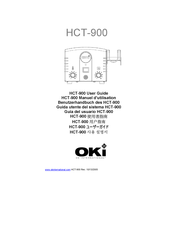 Oki HCT-900 Guia Del Usuario