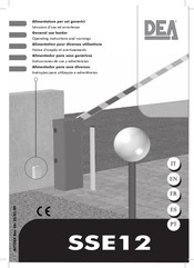 Dea SSE12 Instrucciones De Uso Y Advertencias