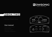 Nowsonic DBOX TWO Manual Del Usuario