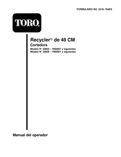 Toro 20808 Manual Del Operador