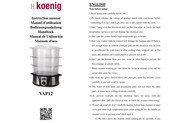 H.Koenig VAP12 Manual De Utilización