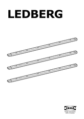 IKEA LEDBERG Manual Del Usuario