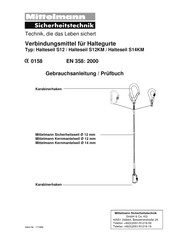 Mittelmann S14KM Manual De Instrucciones / Libro De Registro