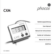 Phocos CXM Manual Del Usuario