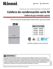 Rinnai 803000036 Manual De Conversión