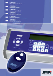 JMA CTM-700 Manual De Instrucciones