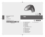 Bosch IXO Manual Original