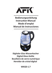 AFK WKGD-1.7 Manual De Instrucciones