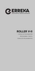 Erreka ROLLER V-II Manual Del Usuario