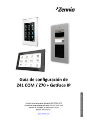 Zennio Z70+ GetFace IP Guía De Configuración