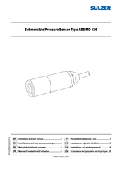 Sulzer ABS MD 126 Manual De Instalación Y Usuario