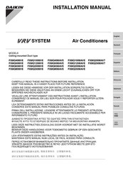 Daikin FXMQ200MAVE Manual De Instalación