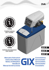 DVA GIX 12 Manual De Instrucciones