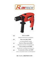 Ribitech PRKIT92FP Manual De Instrucciones Y Mantenimiento