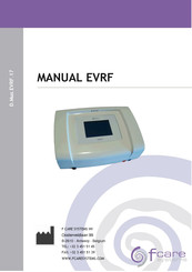 F Care Systems EVRF Manual Del Usario