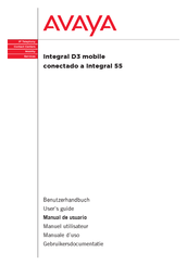 Avaya Integral D3 mobile Manual De Usuario