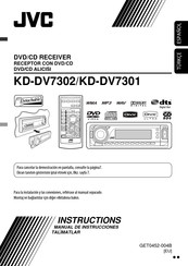 JVC KD-DV7302 Manual De Instrucciones