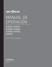 Skyjack SJ3215 Manual De Operación