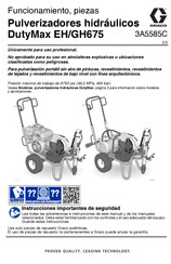 Graco DutyMax EH/GH675 Funcionamiento, Piezas