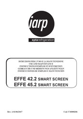 Iarp EFFE SMART SCREEN 42.2 Instrucciones De Empleo Y Manutención