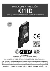 Seneca K111D Manual De Instalación