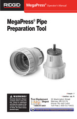RIDGID MegaPress Manual De Uso