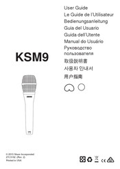 Shure KSM9 Guia Del Usuario