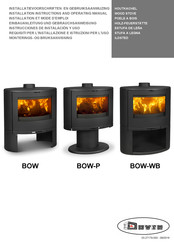 Dovre BOW Instrucciones De Instalacion Y Uso