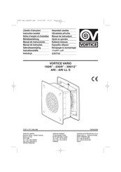 Vortice VARIO 300/12 ARI LL S Manual De Instrucciones