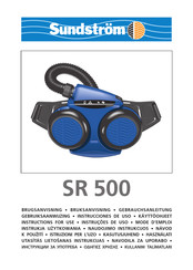 Sundstrom SR 500 Instrucciones De Uso