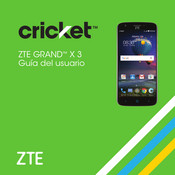 Cricket ZTE GRAND X 3 Guia Del Usuario