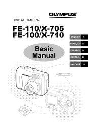Olympus FE-100/X-710 Manual