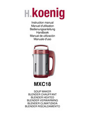 H.Koenig MXC18 Manual De Utilización