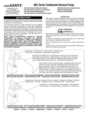 Little Giant 2-ABS Manual Del Usuario