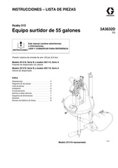 Graco Husky 515 Instrucciones - Lista De Piezas