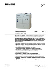 Siemens OZW772.16 Manual Del Usuario