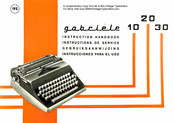 Adler gabriele 10 Instrucciones Para El Uso