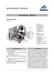 3B SCIENTIFIC PHYSICS U8481350 Instrucciones De Uso