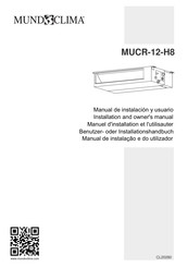 mundoclima MUCR-12-H8 Manual De Instalación Y Usuario