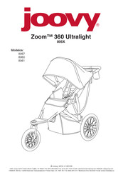 Joovy 8060 Manual Del Usario