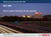 Bosch BAT 490 Informacion De Producto