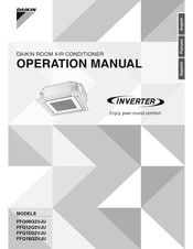Daikin FFQ18Q2VJU Operación Manual