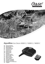 Oase AquaMax Eco Classic 9000 C Instrucciones De Uso