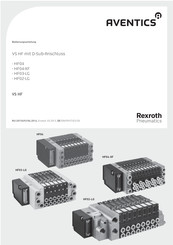 Aventics Rexroth Pneumatics HF02-LG Manual Del Usuario