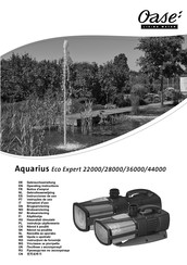 Oase Aquarius Eco Expert 36000 Instrucciones De Uso
