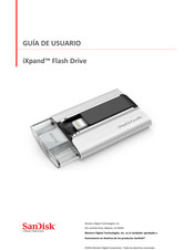 SanDisk iXpand Flash Drive Guía De Usuario