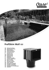 Oase ProfiSkim Wall 100 Instrucciones De Uso