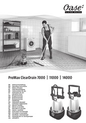 Oase ProMax ClearDrain 14000 Instrucciones De Uso